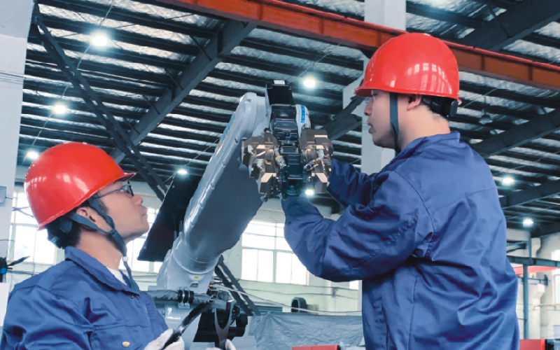 浙江雷諾爾以客戶為中心：成功安裝定制化機器人管線包，彰顯“客戶要求即行動指南”承諾