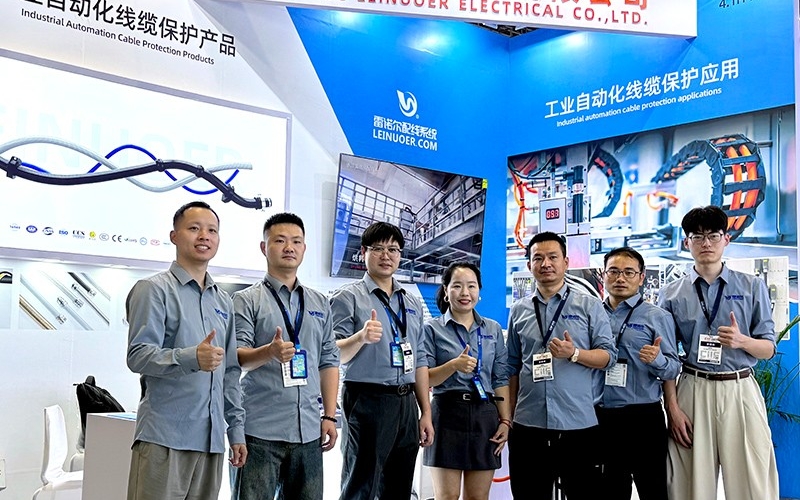 浙江雷諾爾電氣參展工博會圓滿成功，工業線纜連接保護方案收獲關注與認可